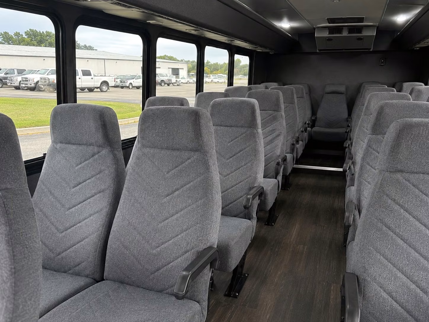18 passenger minibus interior