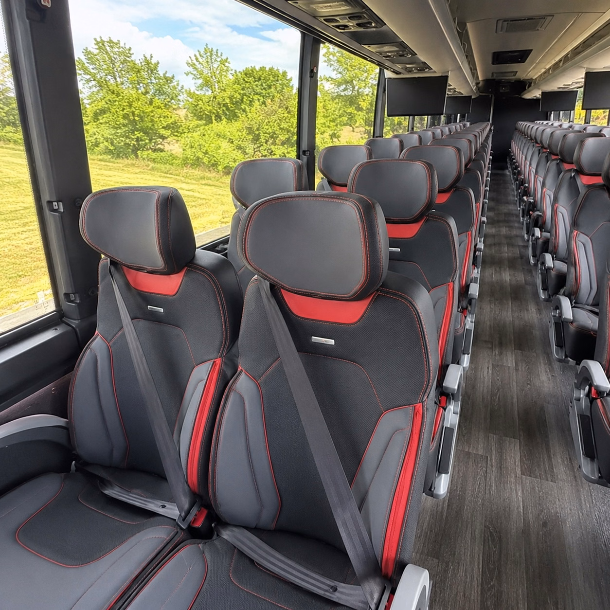 bus type changes your norman charter bus price more than almost anything else