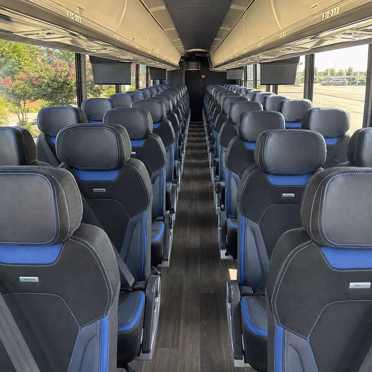 wedding ceremony to reception shuttle buses for norman outdoor venues